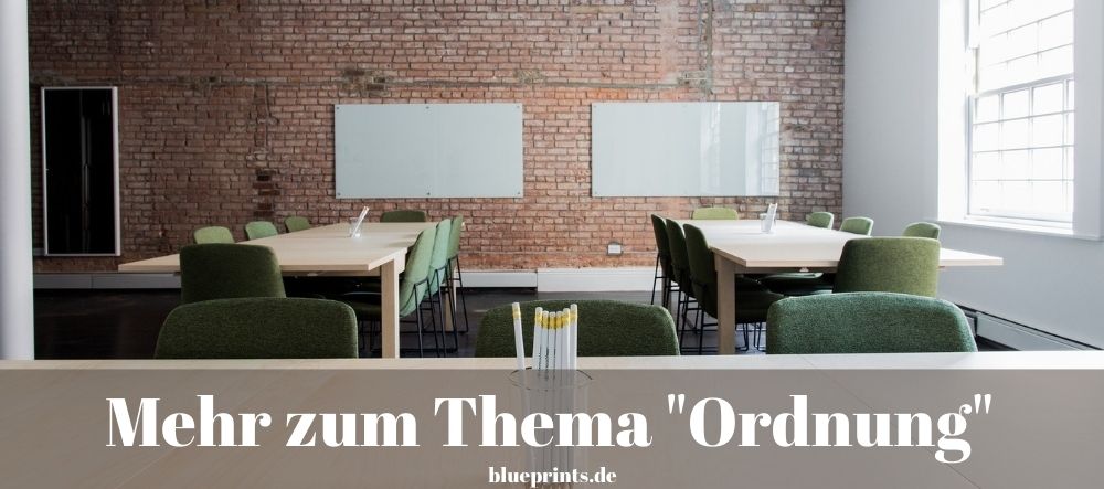 Ordnung schaffen
