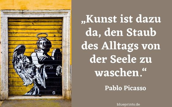 Pablo Picasso über Kunst