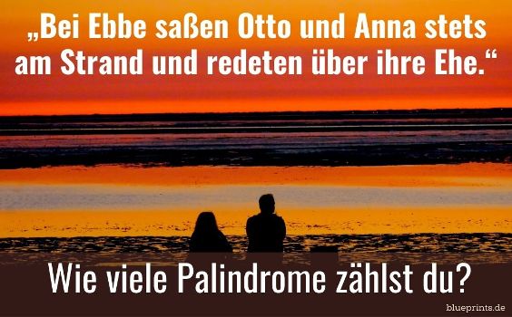 Palindrom Beispiele