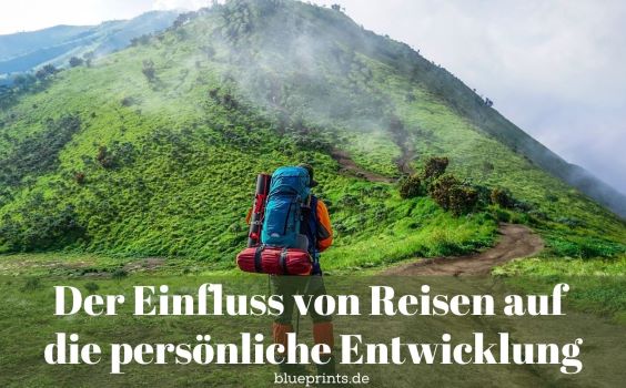 Mann auf Backpacking-Reise