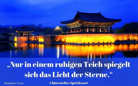 Die Chinesen über Ruhe