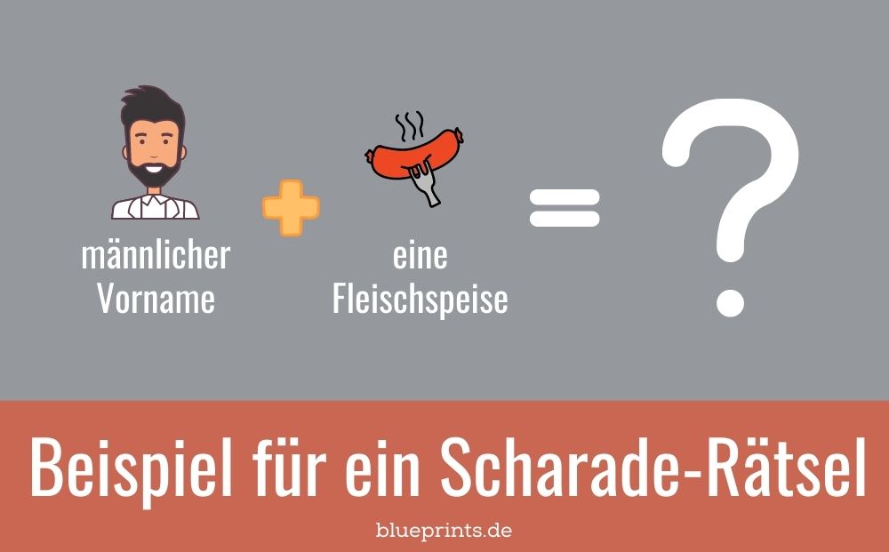 Scharade-Rätsel Beispiele