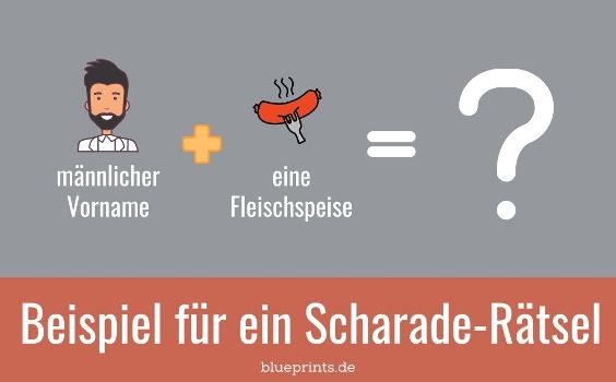 Scharade-Rätsel Beispiele