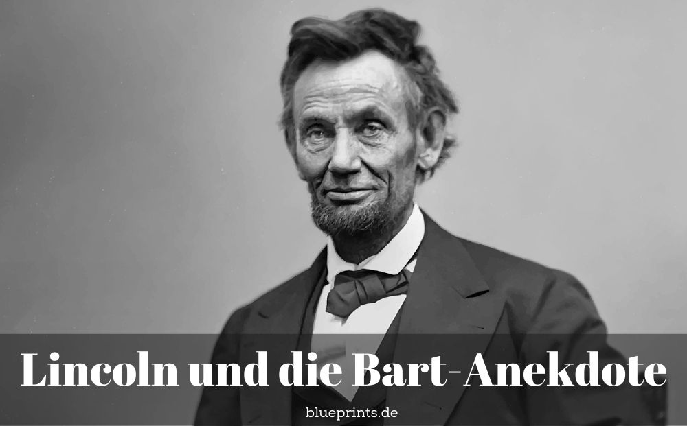 Lincoln mit seinem markanten Bart