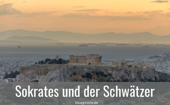 Sokrates und der Schwätzer