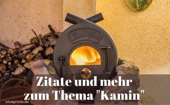 Kaminofen brennt