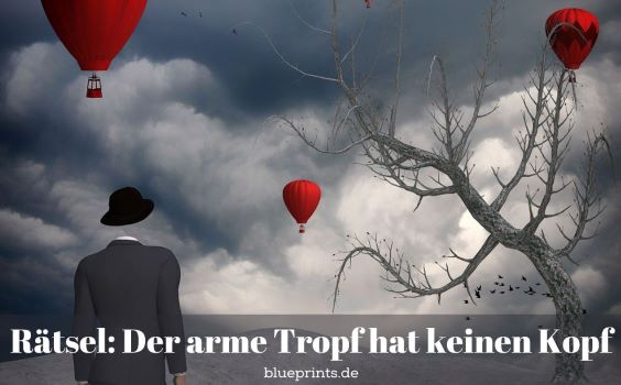 Mann ohne Kopf