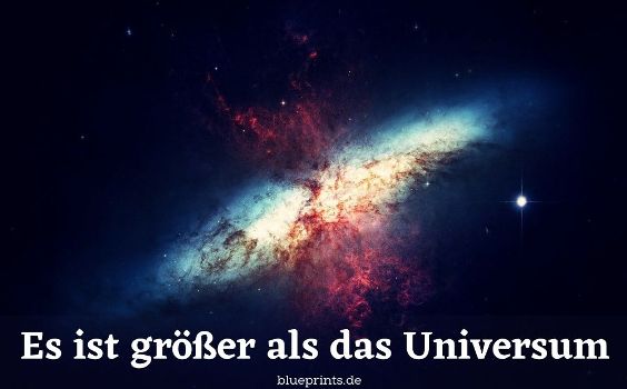 Universum Größe
