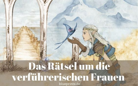 Frau und Vogel