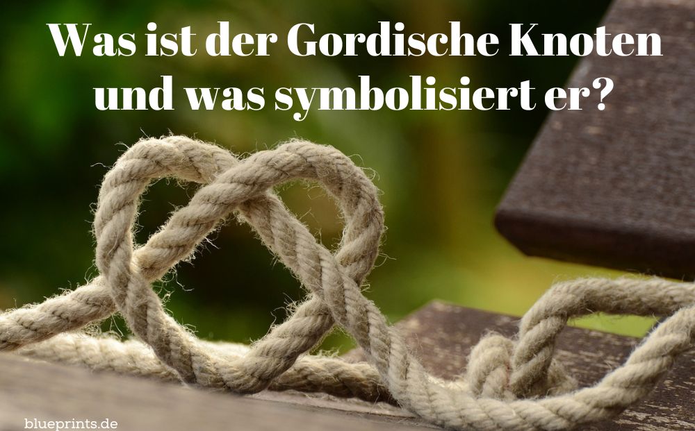 Ein Knoten in Herzform