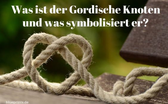 Ein Knoten in Herzform