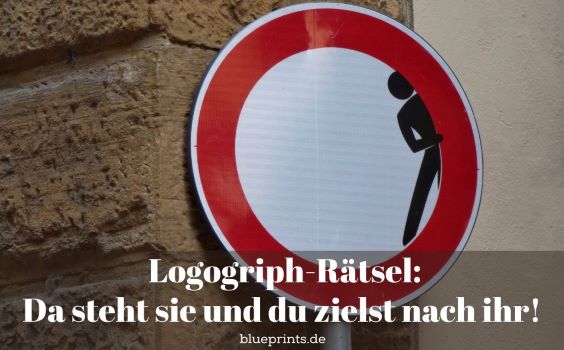 Witziges Straßenschild