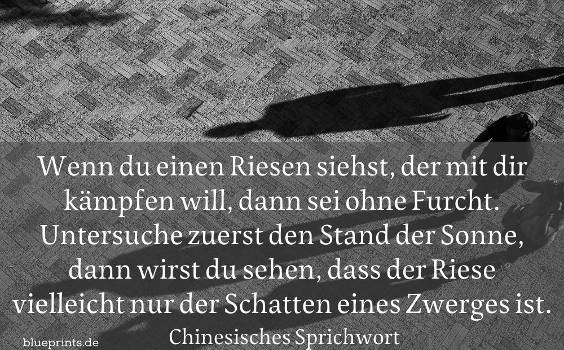 Über die Furcht vor Riesen