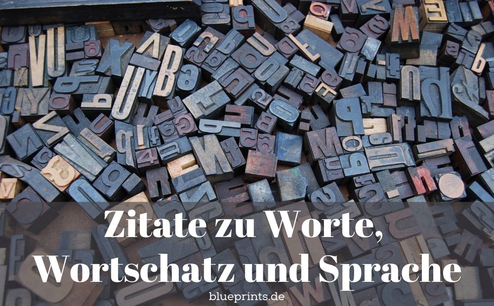 Buchstaben, Druck