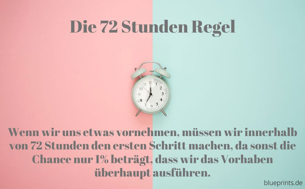 72 Stunden Regel lernen