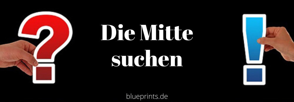 Rätsel: Die Mitte suchen