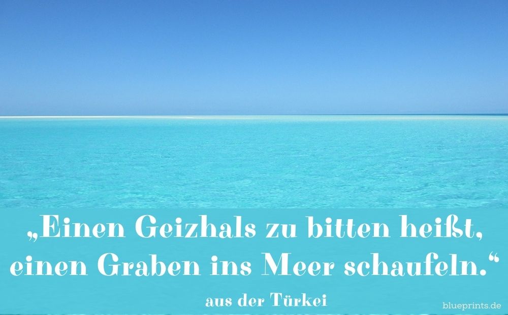 Geiz Zitate
