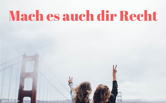 Recht machen